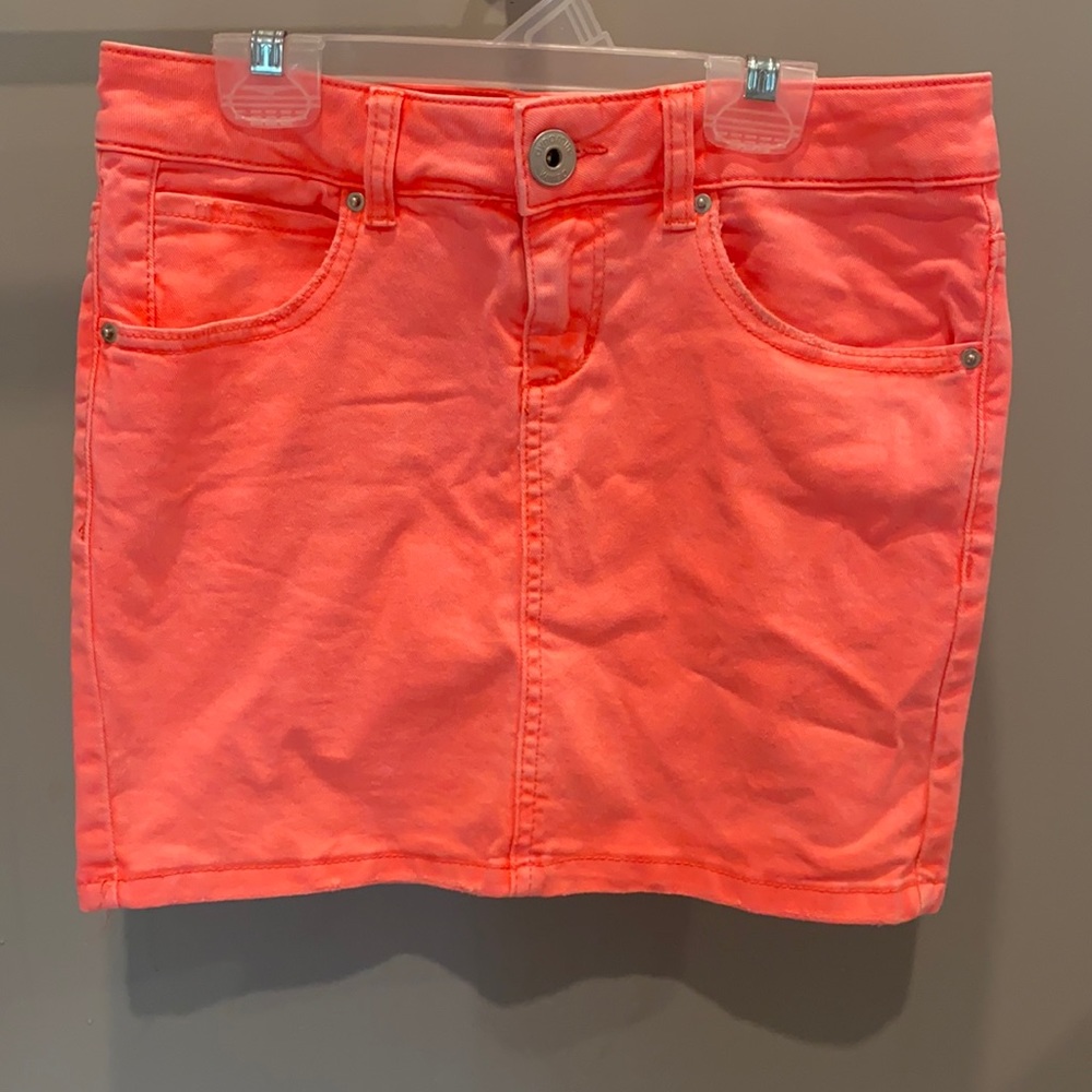 Neon pink mini skirt Dynamite